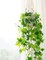 Fake Hanging Plants Artificial Decor (4pcs) 14"D x 14"W x 14"H